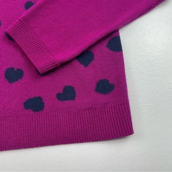 Garnet Hill Sweater Women Size Small round neck size small 100% Wool Pullover - Picture 4 of 9